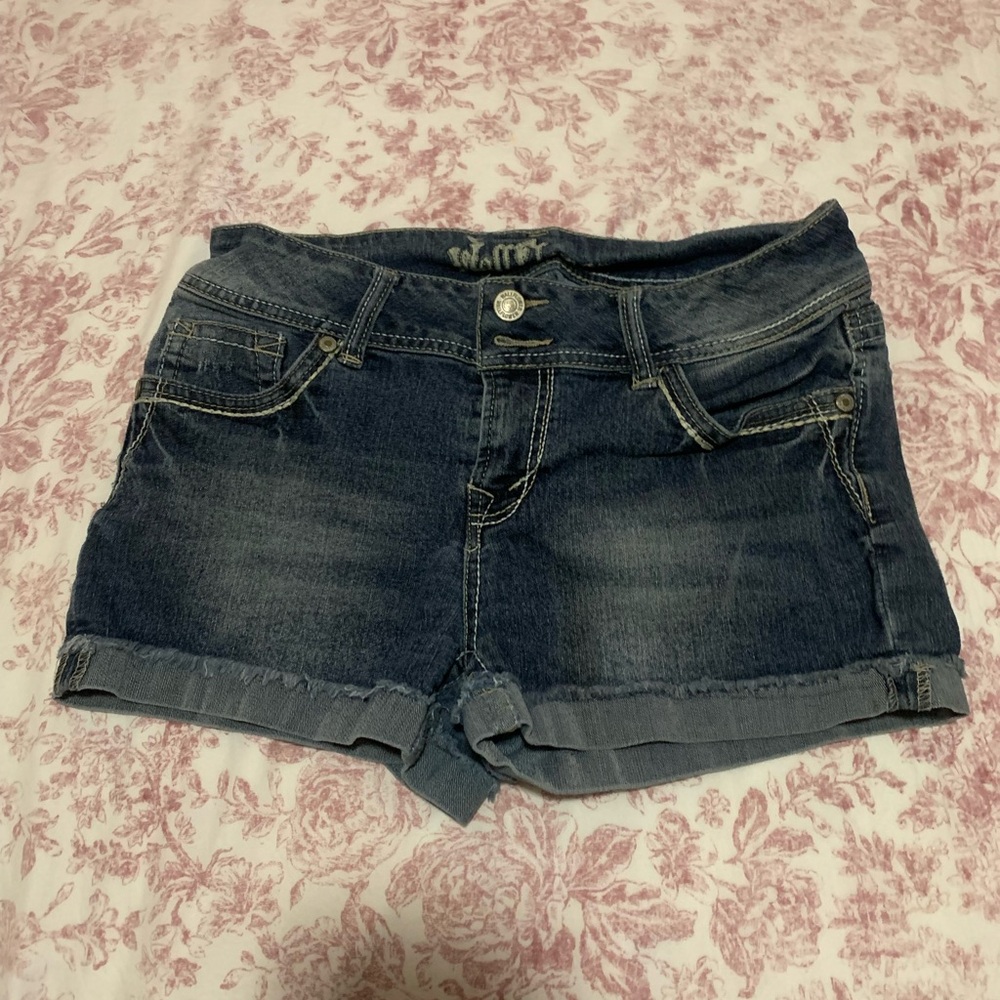 Wallflower Indigo Denim Shorts